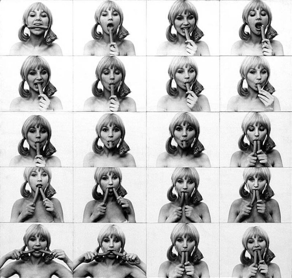 Natalia LL: Obra de la serie "Arte de consumo" (1972-1975).