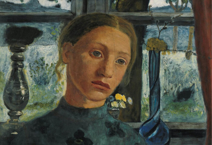 Paula Modersohn-Becker: "Chica" (1902), detalle.