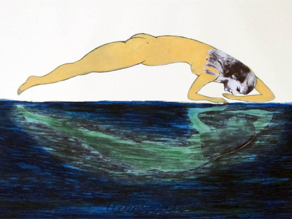 Sandra Ramos: "Narciso" (2012), detalle.