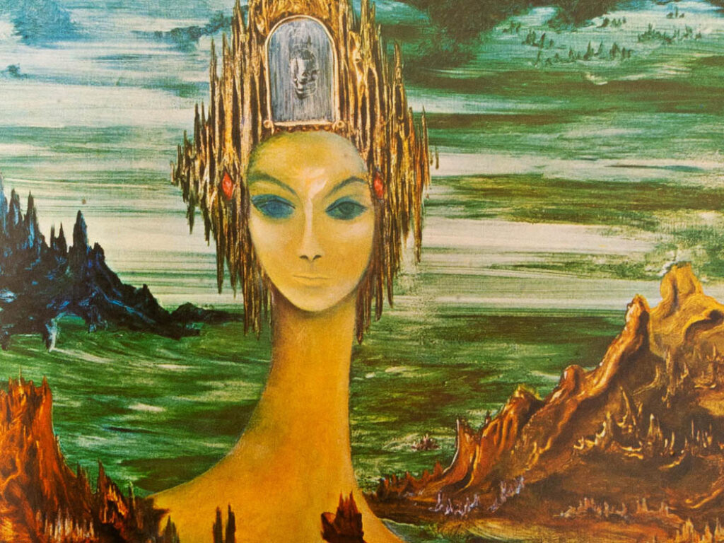 Sofía Bassi: "Los continentes del sueño" (1974), detalle.