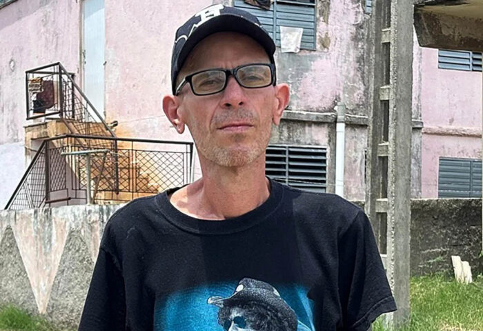 Alexander Díaz, preso político cubano.