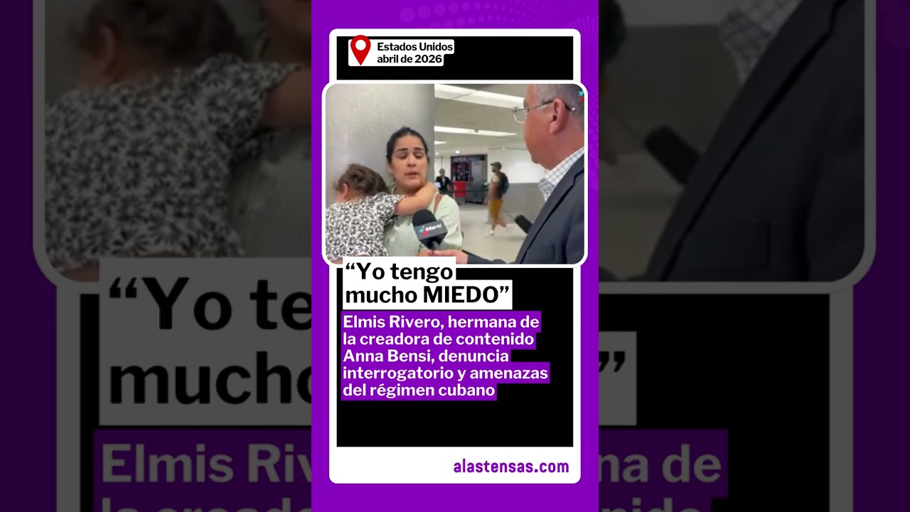 Elmis Rivero, hermana de Anna Bensi, denuncia amenazas y hostigamiento de la policía política cubana