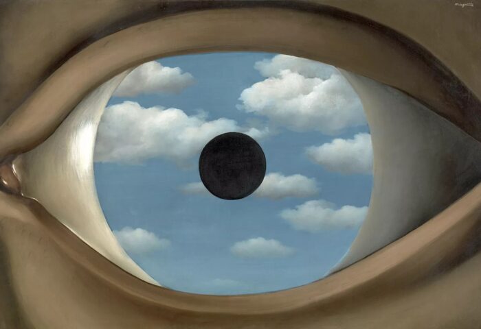 "El Espejo falso", de Magritte, 1928