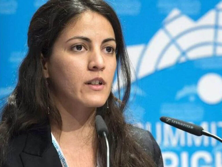 Rosa María Payá, activista cubana por la democracia y los derechos humanos.