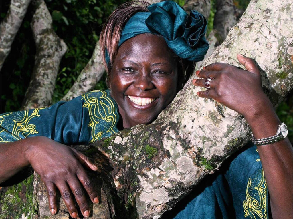 Wangari Maathai, la "Mujer Árbol".
