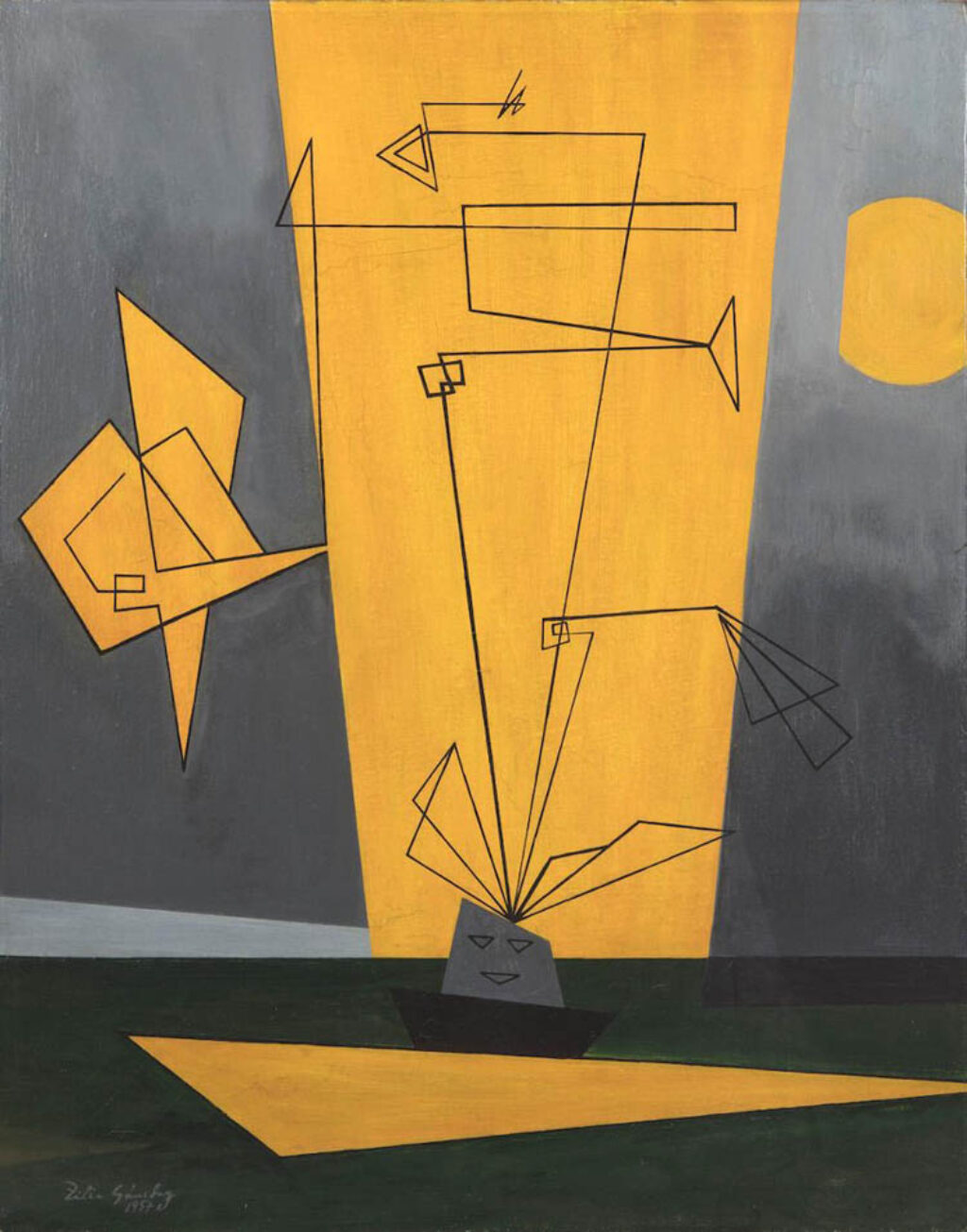 Zilia Sánchez: "Afrocubano" (1957).