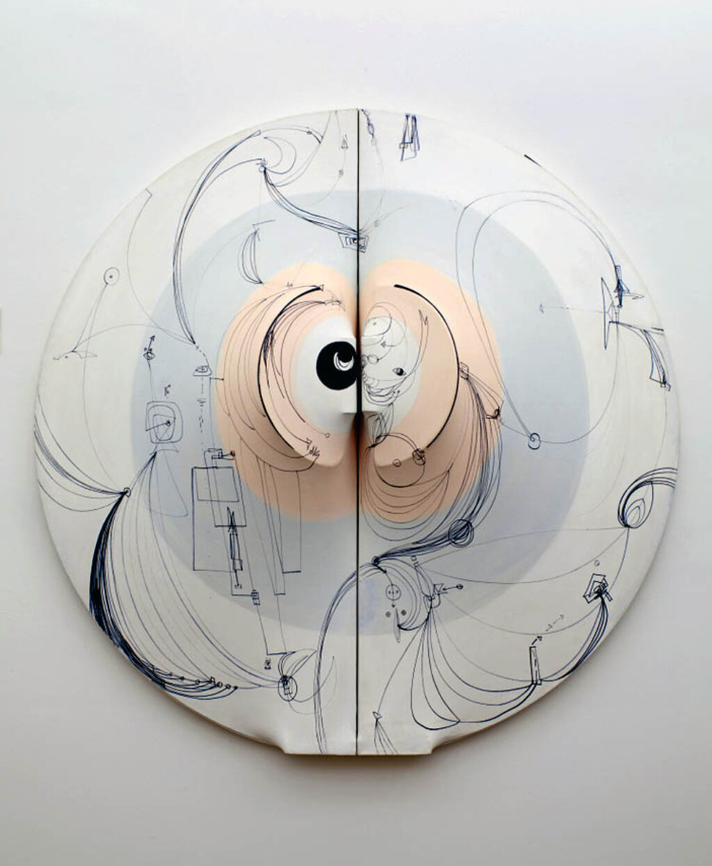 Zilia Sánchez: "Lunar con tatuaje" (1968-1996).