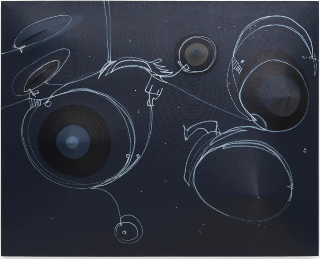 Zilia Sánchez: "Lunar negro con tatuaje" (1975).