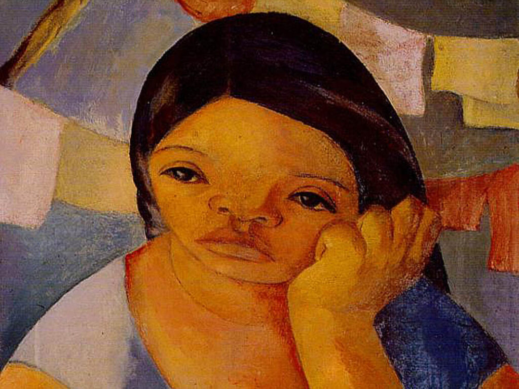 Areceli Gilbert: "Cabeza de india" (1943), detalle.