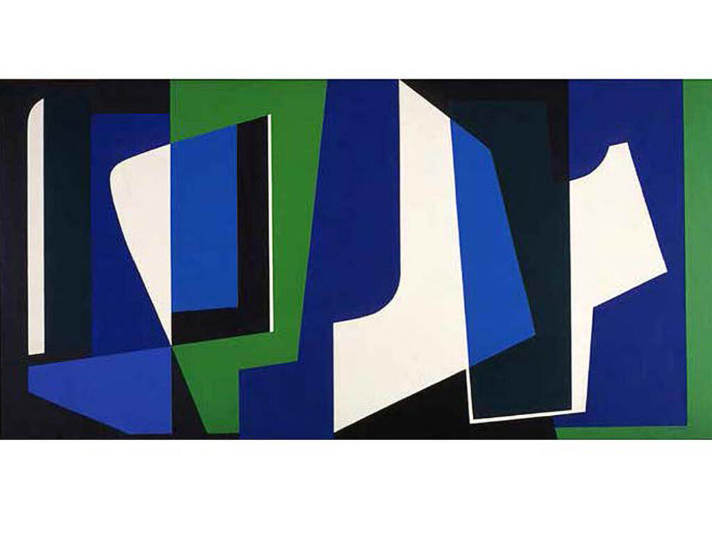 Areceli Gilbert: "Construcción horizontal" (1973).