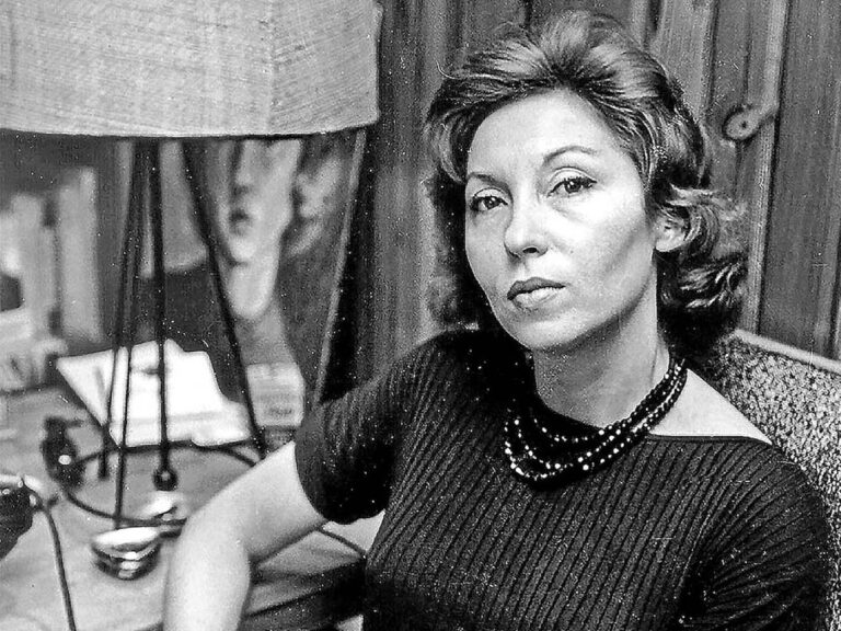 Clarice Lispector (1920-1977), escritora brasileña.