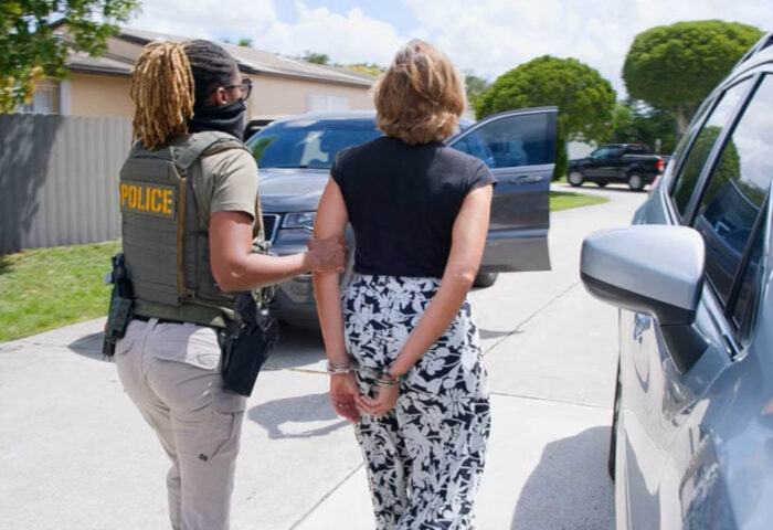 Detención de Adys Lastres Morera en Miami.