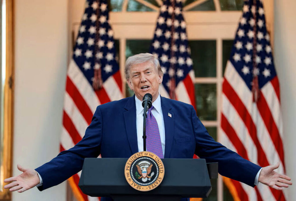 Donald Trump, presidente de Estados Unidos. Foto: Evelyn Hockstein / REUTERS