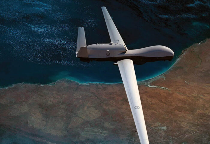 Dron de reconocimiento MQ-4C Triton.