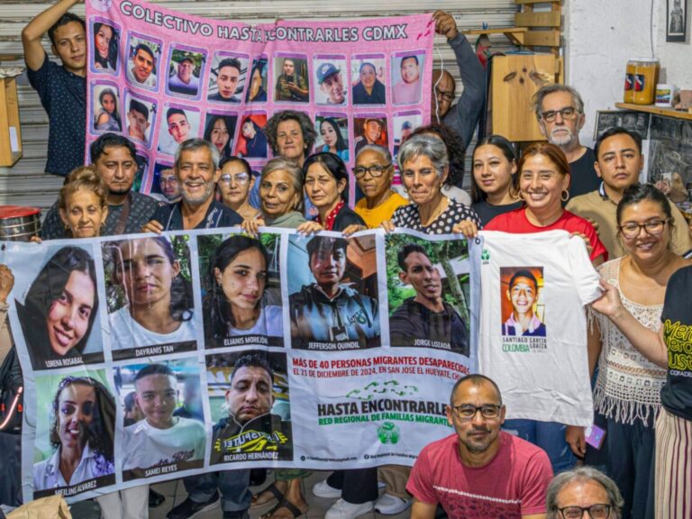 Familias cubanas e integrantes del Colectivo de Madres Migrantes