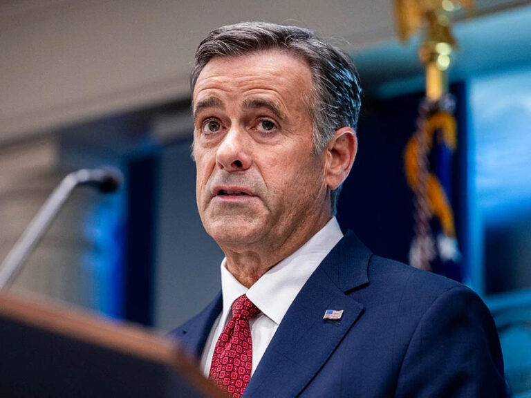 John Ratcliffe, director de la CIA. Foto: Daniel Heuer / Bloomberg