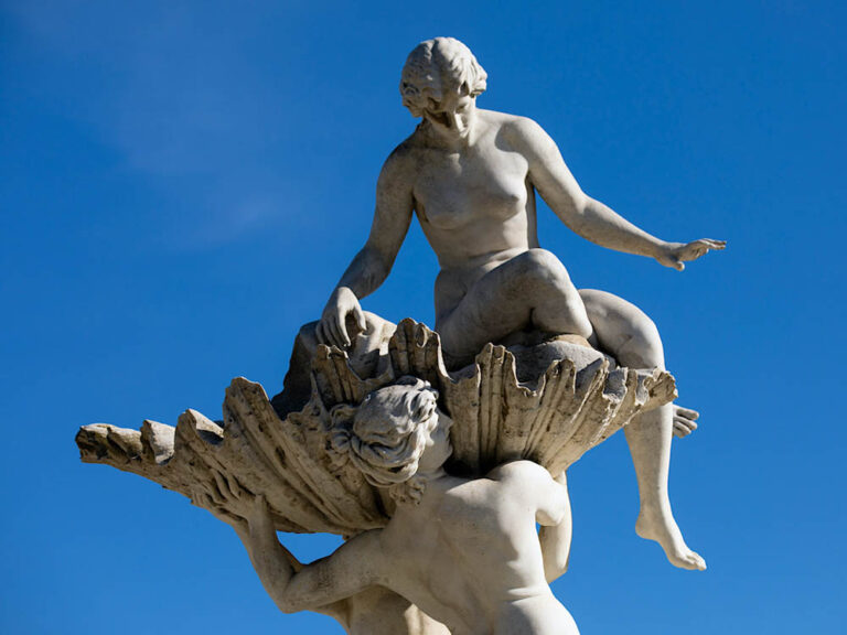 Lola Mora: "La fuente de Las Nereidas" (1903), detalle.