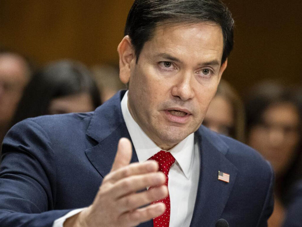 Marco Rubio, secretario de Estado de los Estados Unidos.