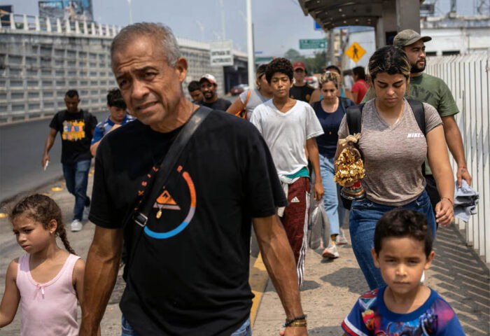 Migrantes deportados por Estados Unidos a Villahermosa, México, en junio de 2024. Foto: Félix Márquez / AP