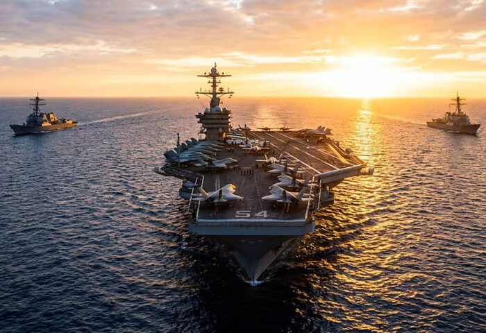 Portaviones nuclear USS Abraham Lincoln.