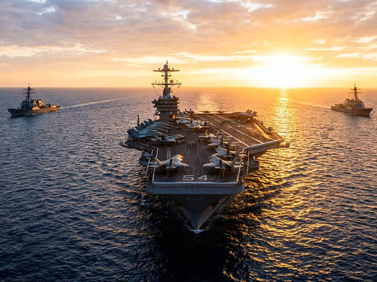 Portaviones nuclear USS Abraham Lincoln.