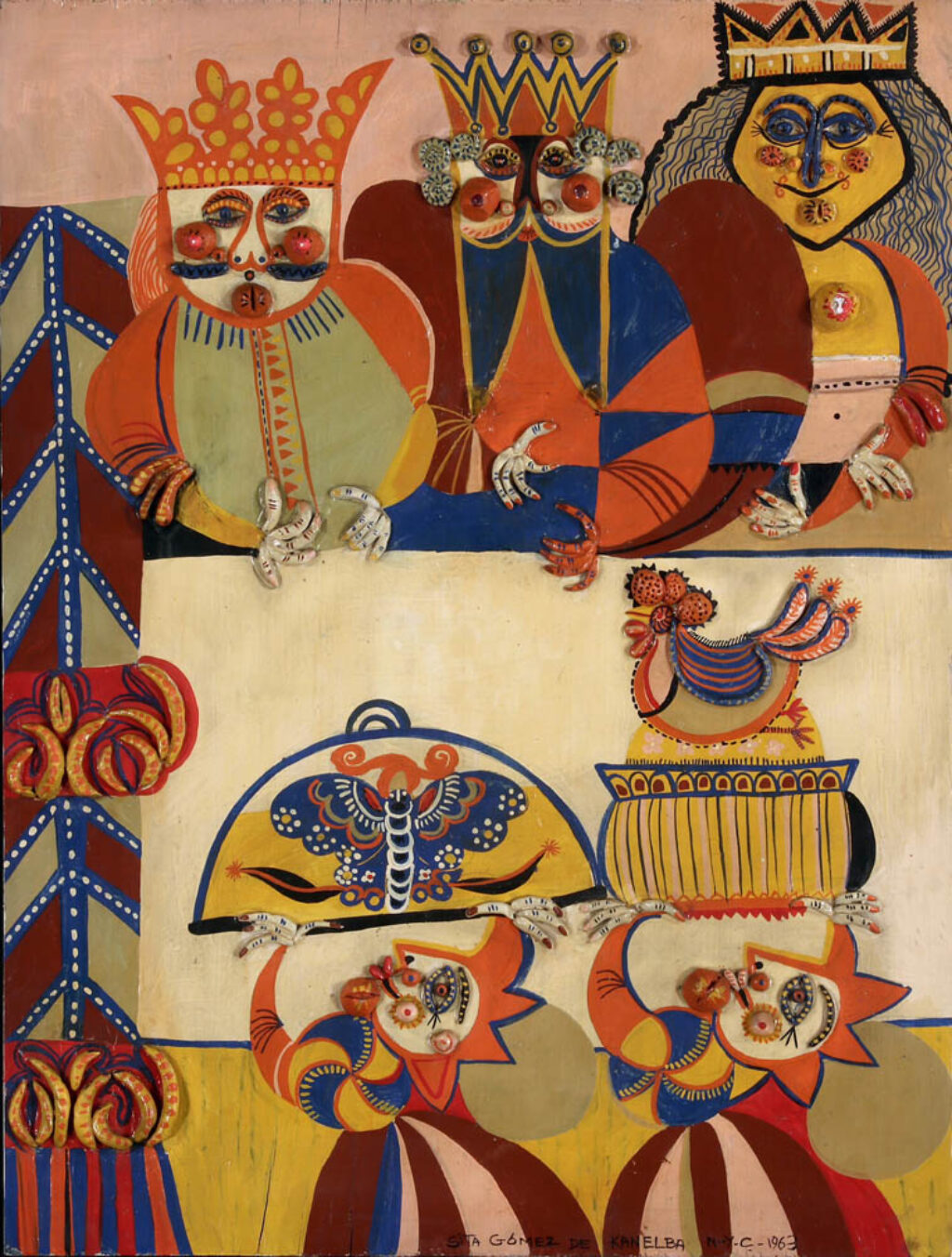 Sita Gómez: "El festín del rey" (1963).