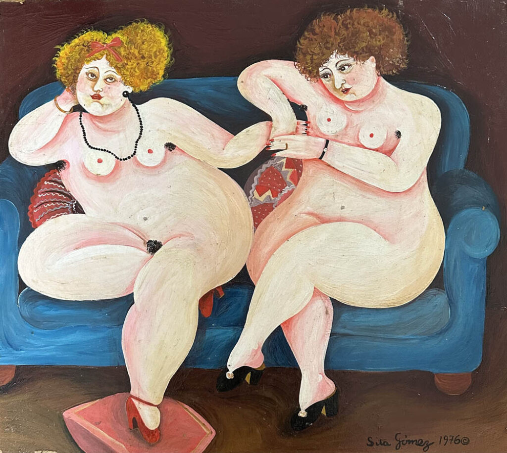 Sita Gómez: "Las dos Gracias" (1976).