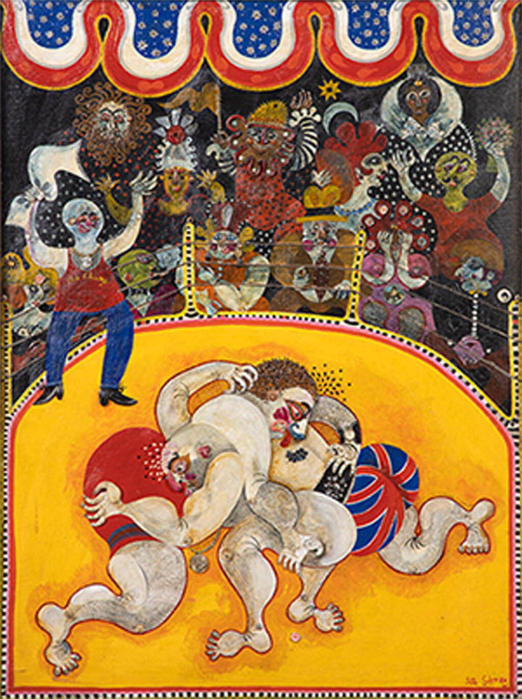 Sita Gómez: "Luchadores" (1966).