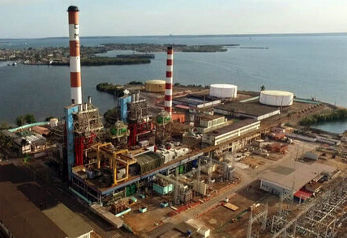 Termoeléctrica Carlos Manuel de Céspedes, Cienfuegos.