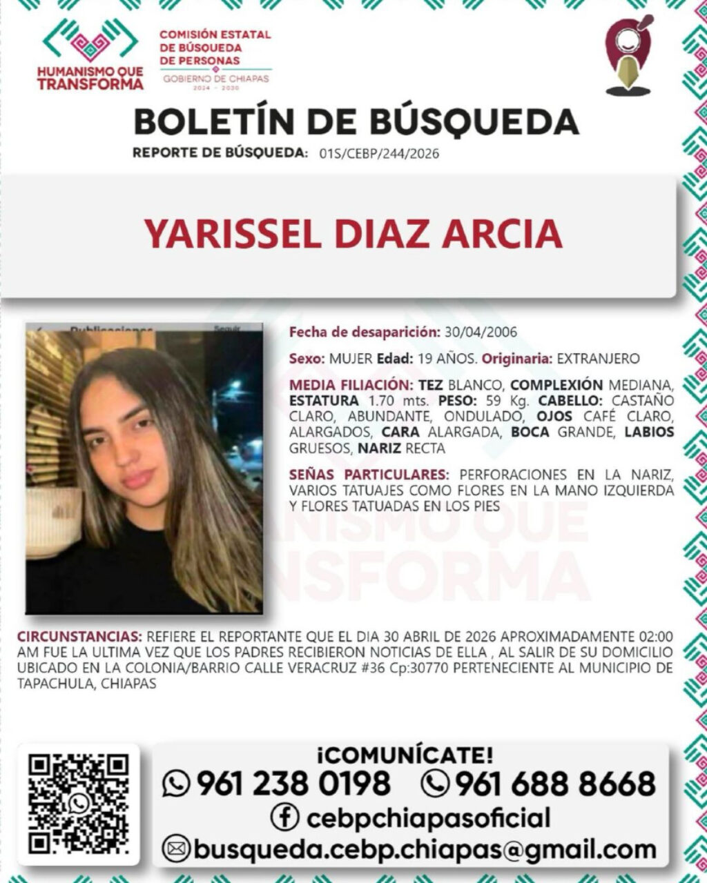 cubana desaparecida en México