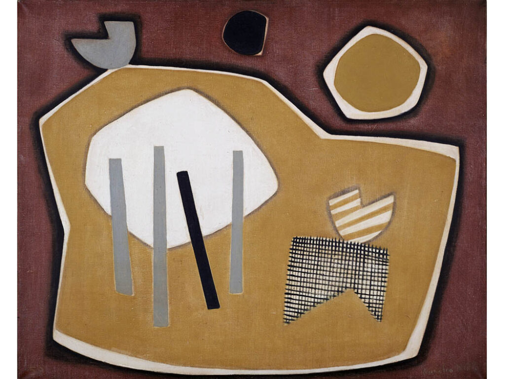 Amalia Nieto: "Forma con pájaro" (1959).