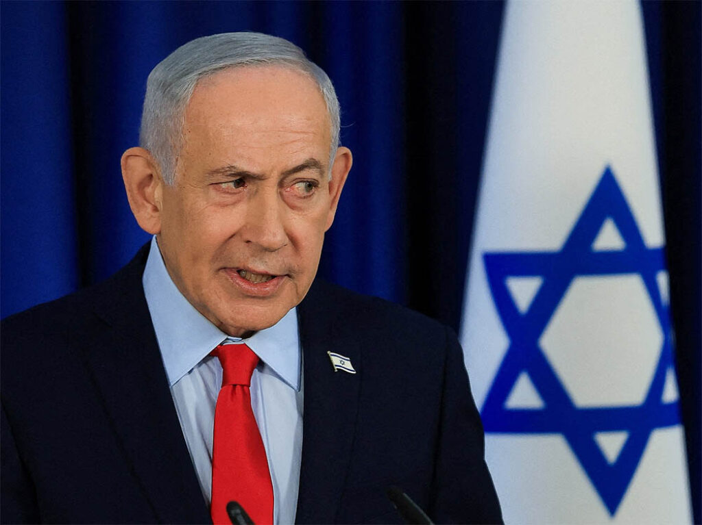 Benjamín Netanyahu, primer ministro de Israel.