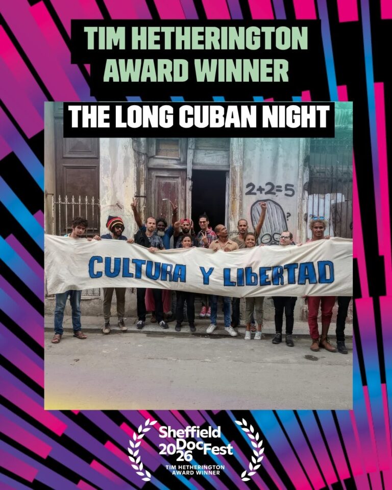 anuncio de premio al documental cuba y la noche