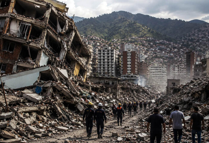 Devastación en Venezuela tras los fuertes terremotos del 24 de junio de 2026.