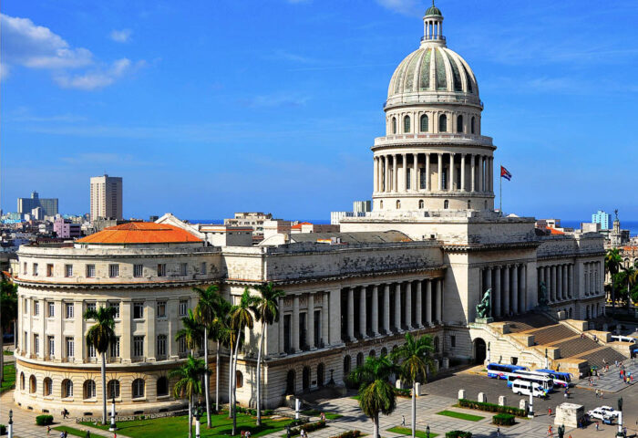 El Capitolio de La Habana, sede de la Asamblea Nacional del Poder Popular en Cuba.