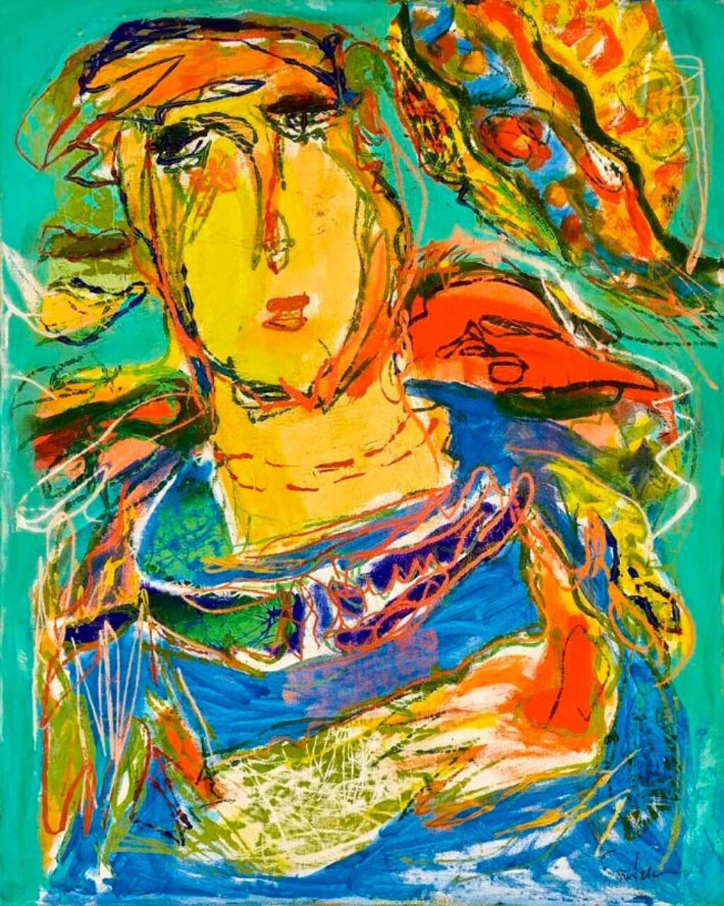 Gina Pellón: "Miroir astral" (sin fecha).