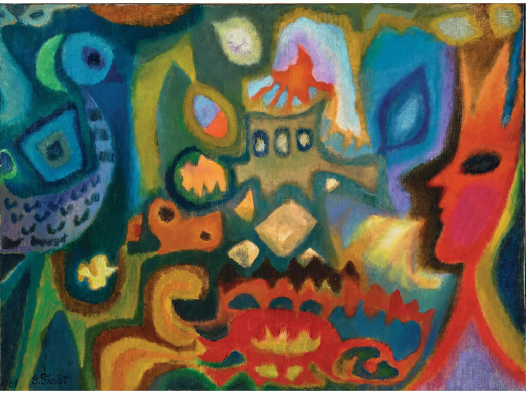 Greta Freist: "El rey y su séquito" (1969).