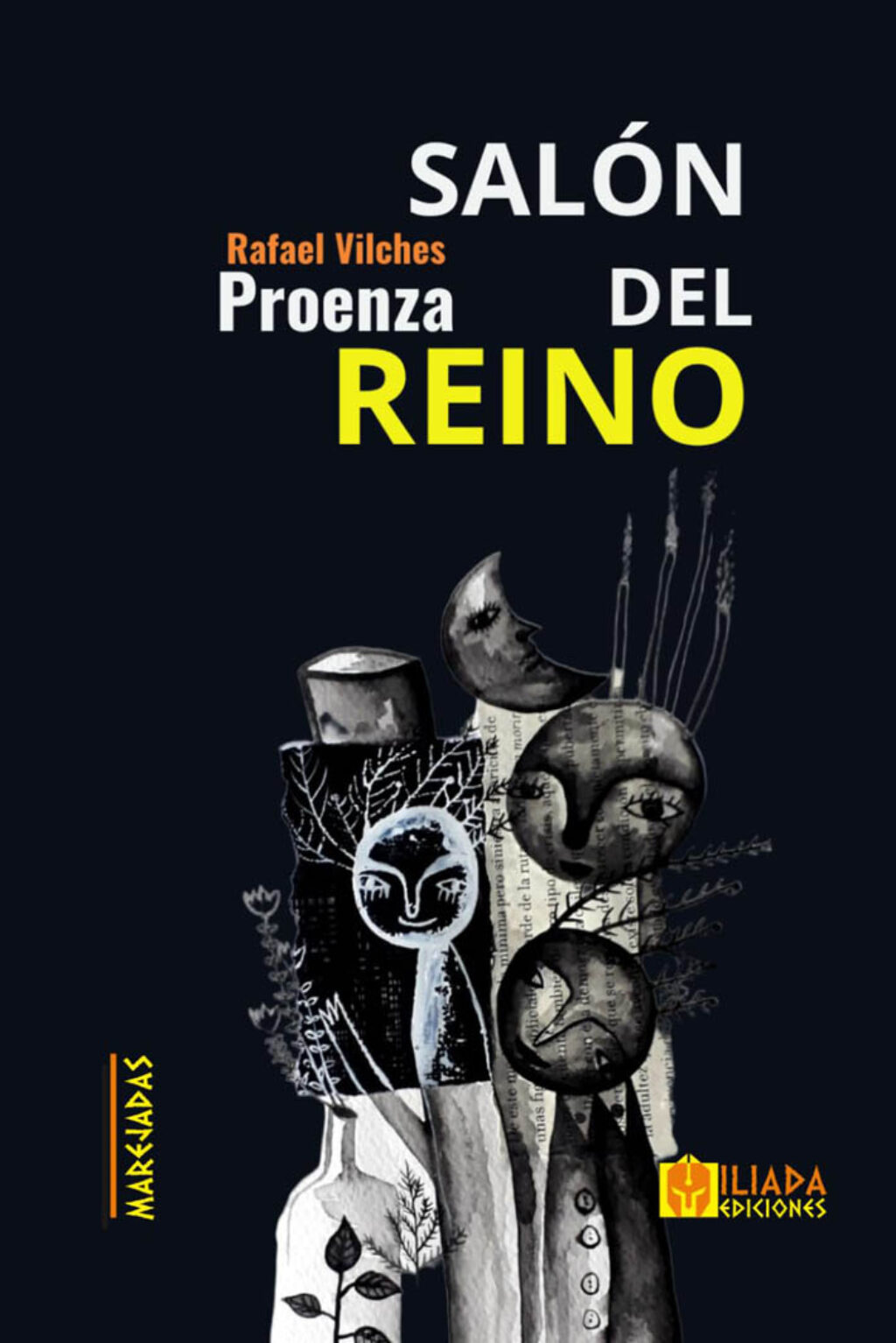 Imagen de cubierta del libro "Salón del Reino", de Rafael Vilches Proenza.