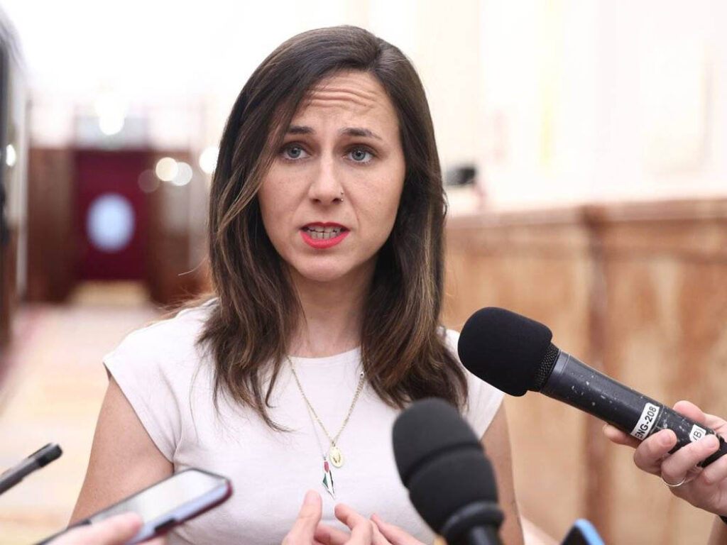 Ione Belarra, secretaria general de Podemos.
