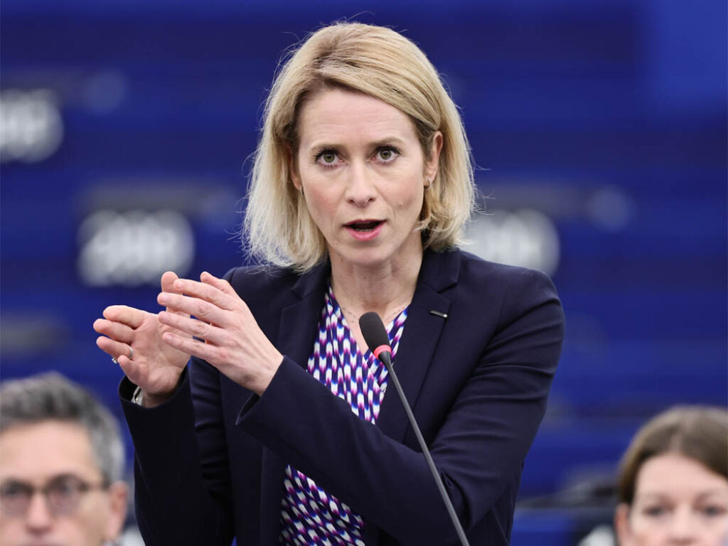 Kaja Kallas, Alta Representante de la Unión Europea para Asuntos Exteriores y Política de Seguridad. Foto: Ronald Wittek
