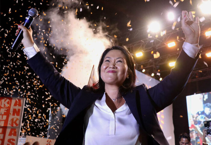 Keiko Fujimori, presidenta electa de Perú. Foto: Iván Orbegoso