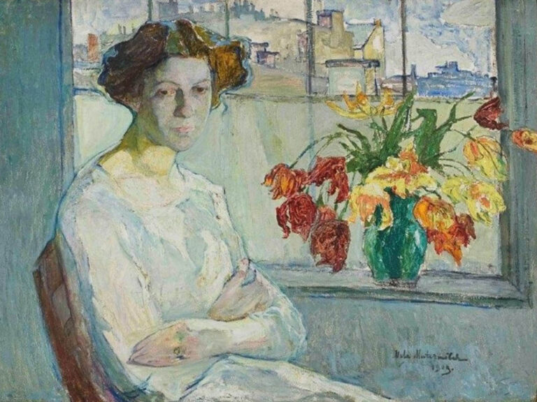 Maria-Mela Muter: "Autorretrato" (1913).