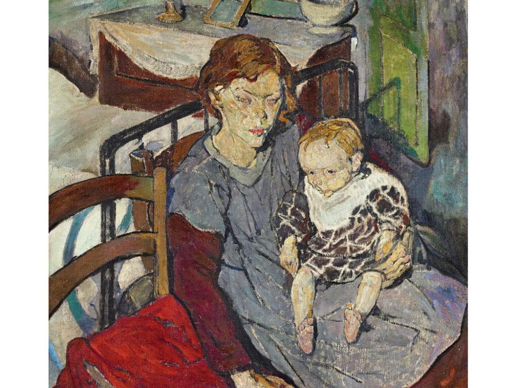 Maria-Mela Muter: "Dos niños" (1919).
