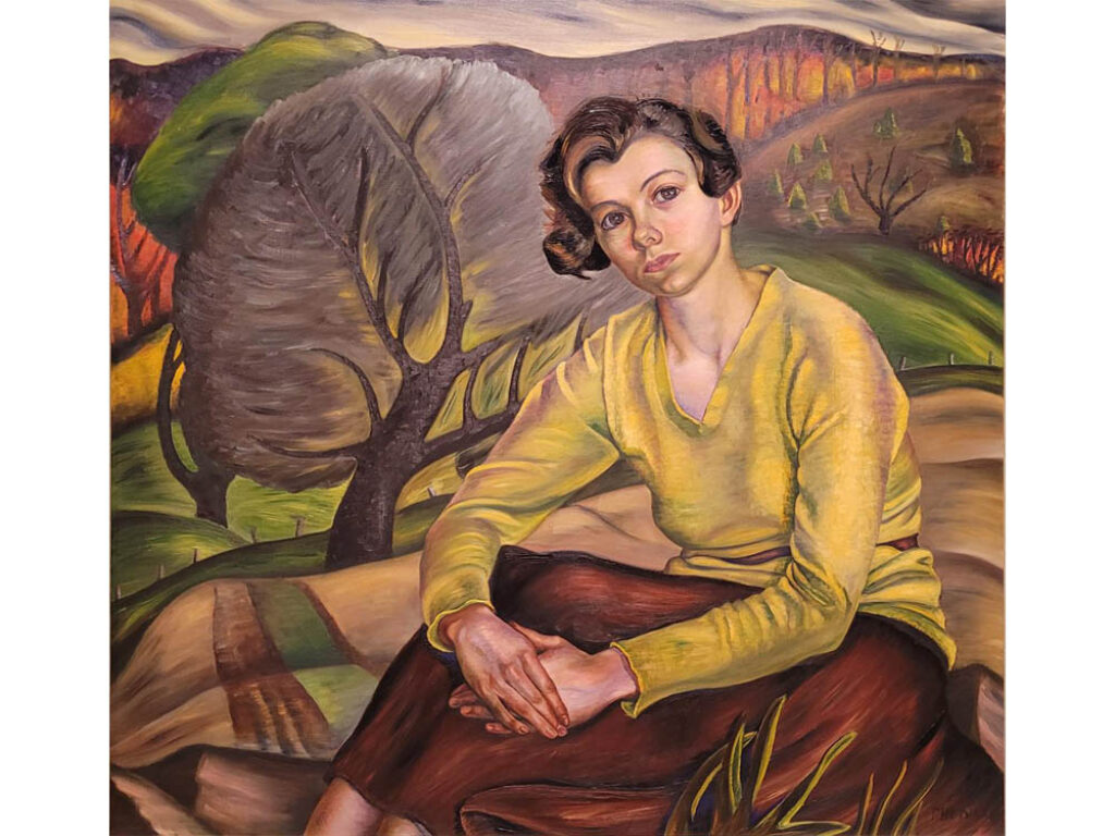 Prudence Heward: "Muchacha en la colina" (1928).