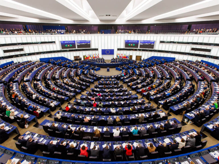 Sesión del Parlamento Europeo.