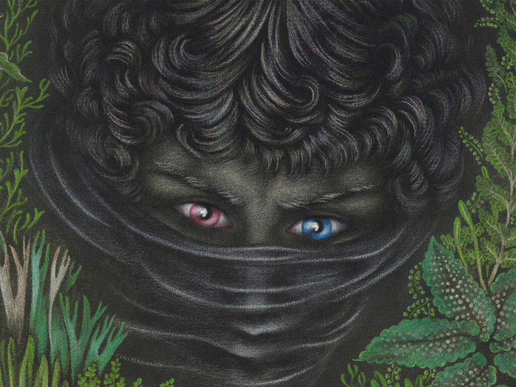 Valentine Hugo: "El sapo de Maldoror" (1932), detalle.
