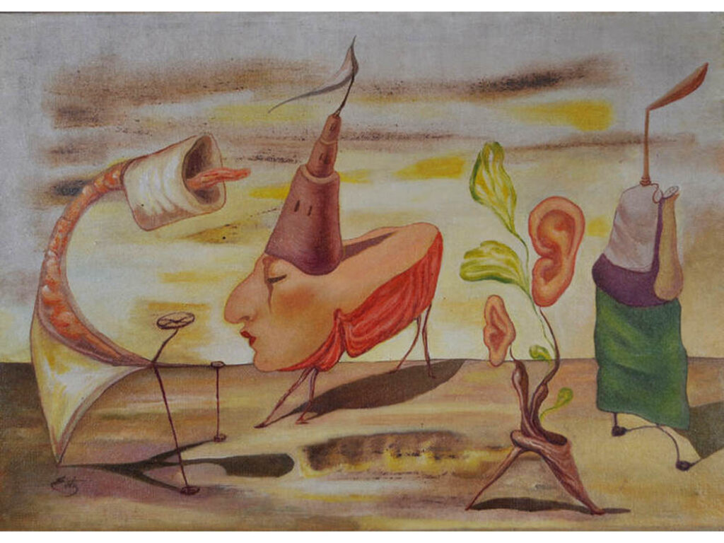 Emilia Ortiz: "Autorretrato" (1980).