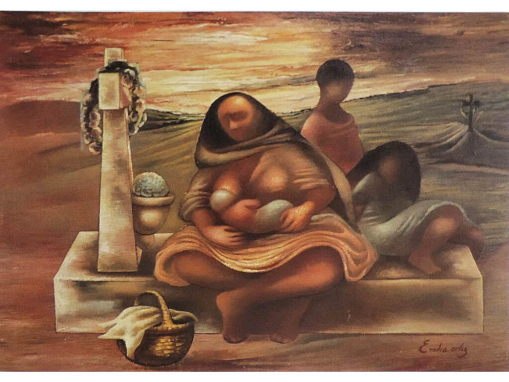 Emilia Ortiz: "Día de muertos" (1943).