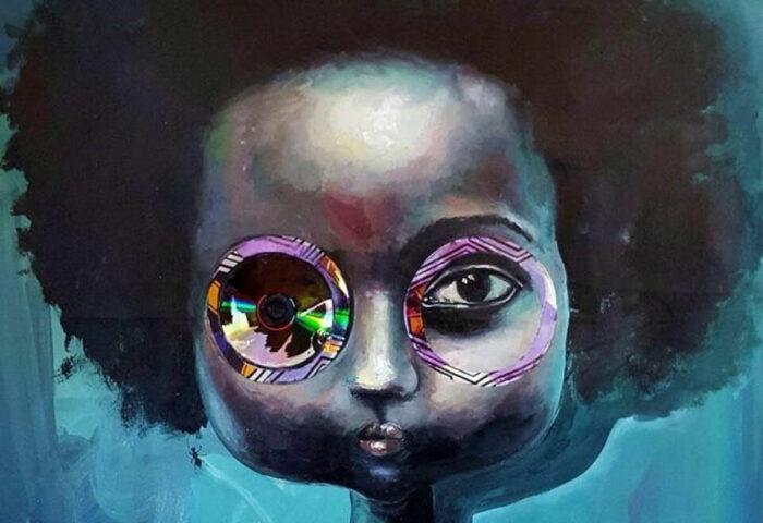 Ndidi Emefiele: Pieza de la serie "Arcoíris" (sin fecha), detalle.