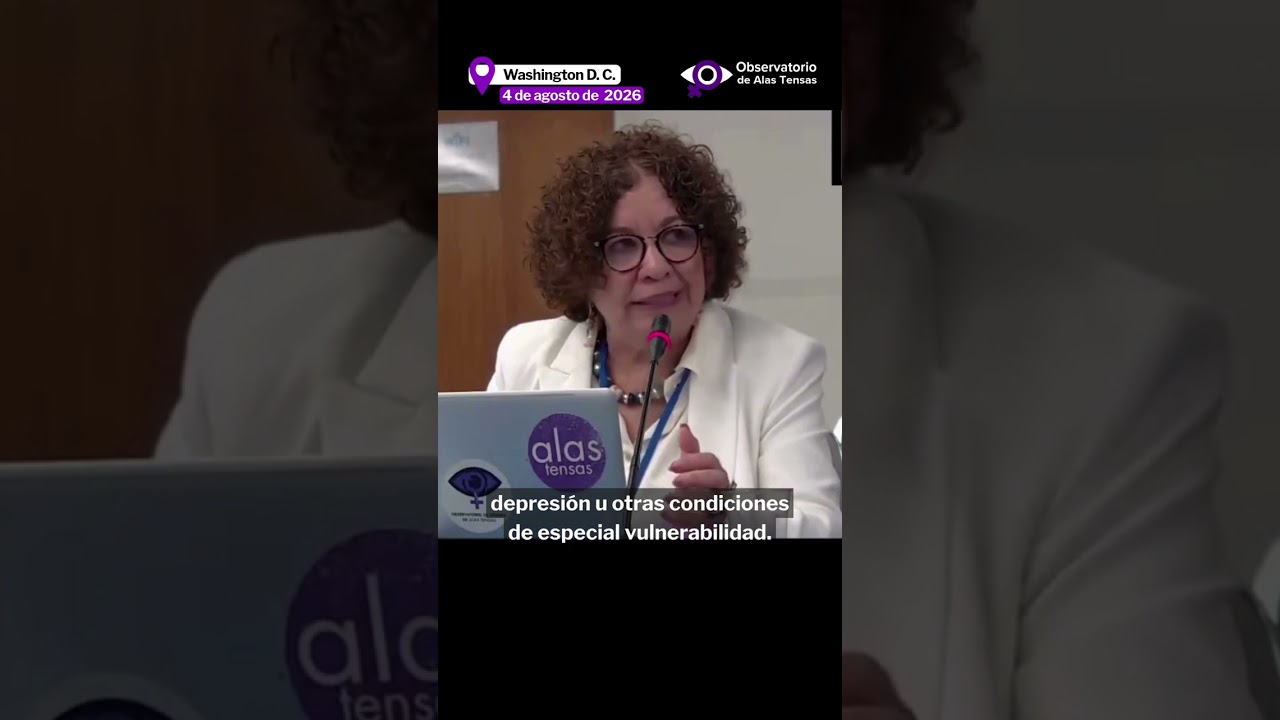 Ileana Álvarez denuncia ante la CIDH el impacto de los feminicidios en las personas mayores en Cuba